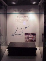 X-29 Computer displayed in Smithonian museum