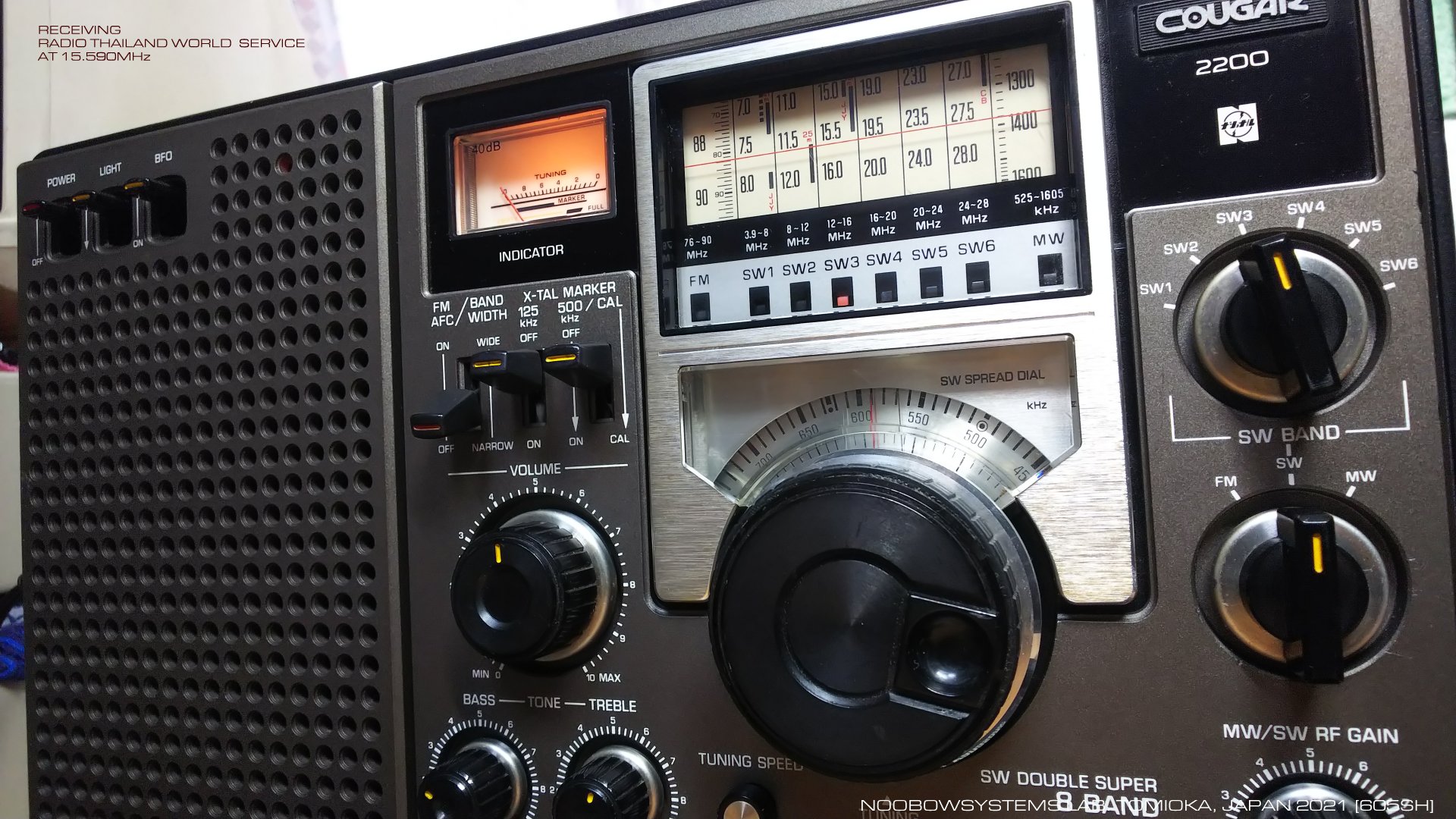 最終値下！National/ナショナル Cougar RF-2200 ラジオ
