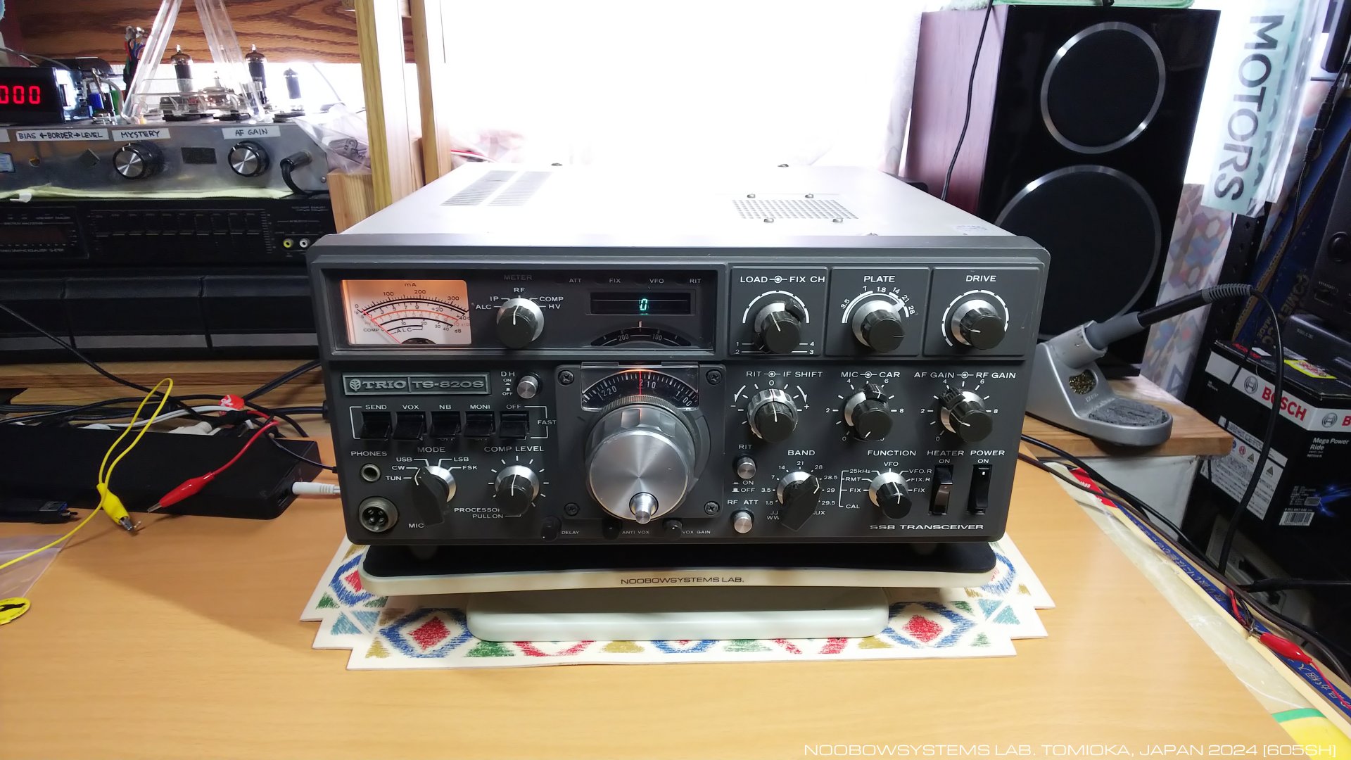 Trio (Kenwood) TS-820S : Restoration Projects : NoobowSystems Lab.